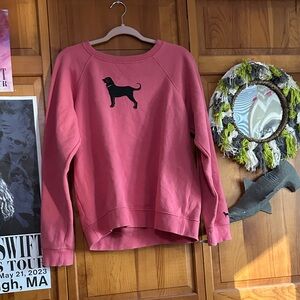 The Black Dog Pink Crew Neck Sweater